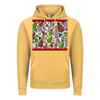 Vintage Mustard Christmas Cakes Vintage Hoodie - CowhideDigitalArt