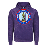 Cloud Purple army national guard Vintage Hoodie - linhVisuals