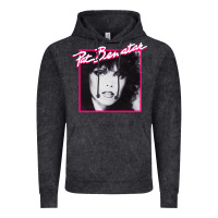 Vintage Black #the pat benatal Vintage Hoodie - linhVisuals