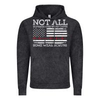Vintage Black nurses not all superheroes wear caps some wear scrubs nurse supportive Vintage Hoodie - linhVisuals