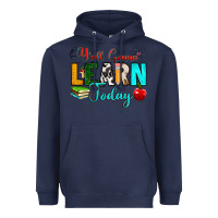Navy y'all gonna learn today Heavyweight Hoodie - RanaPortraitStore