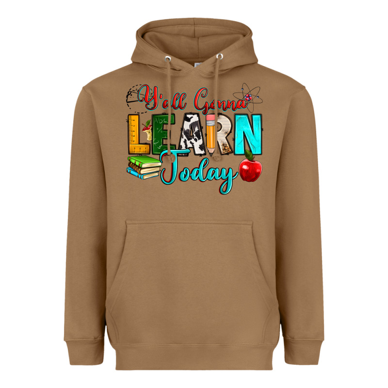 Y'all Gonna Learn Today Heavyweight Hoodie by RanaPortraitStore | Teevron