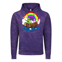 Cloud Purple the rainbow connection Vintage Hoodie - linhVisuals