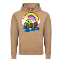 Vintage Coffee the rainbow connection Vintage Hoodie - linhVisuals