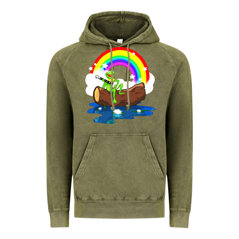 The Rainbow Connection Vintage Hoodie by linhVisuals | Teevron