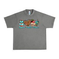 Tornado peace love teach Urban Heavy Tee - BundleAndBundleShop
