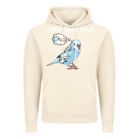 Vintage Artic parakeet bird biting finger funny i only look calm Vintage Hoodie - linhVisuals