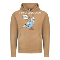 Vintage Camel parakeet bird biting finger funny i only look calm Vintage Hoodie - linhVisuals