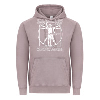 Vintage Zinc man playing the guitar Vintage Hoodie - linhVisuals