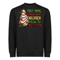 Black Tree tops glisten and children listen to nothing Heavyweight Sweatshirt - RanaPortraitStore
