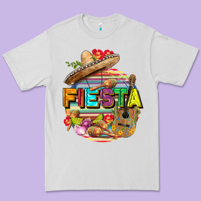 Fiesta Premium Tee Designed By Fadigitalartstudio