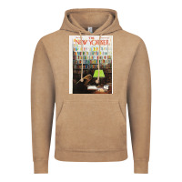 Vintage Coffee the new yorker 1973 Vintage Hoodie - linhVisuals