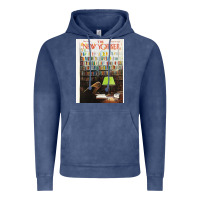Vintage Denim the new yorker 1973 Vintage Hoodie - linhVisuals