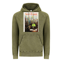 Vintage Olive the new yorker 1973 Vintage Hoodie - linhVisuals