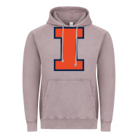 Vintage Zinc Illinois fighting illini, University of Illinois, UIUC, Geari Vintage Hoodie - linhVisuals