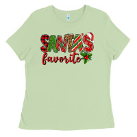 Santa's Favorite Ladies Tee | Teevron