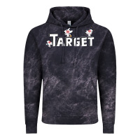 Cloud Black target team 3D Vintage Hoodie - linhVisuals