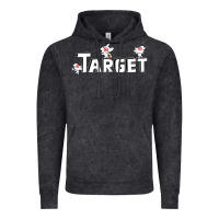 Vintage Black target team 3D Vintage Hoodie - linhVisuals