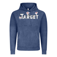 Vintage Denim target team 3D Vintage Hoodie - linhVisuals
