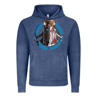 Vintage Denim sword art online -  kirito and asuna Vintage Hoodie - linhVisuals