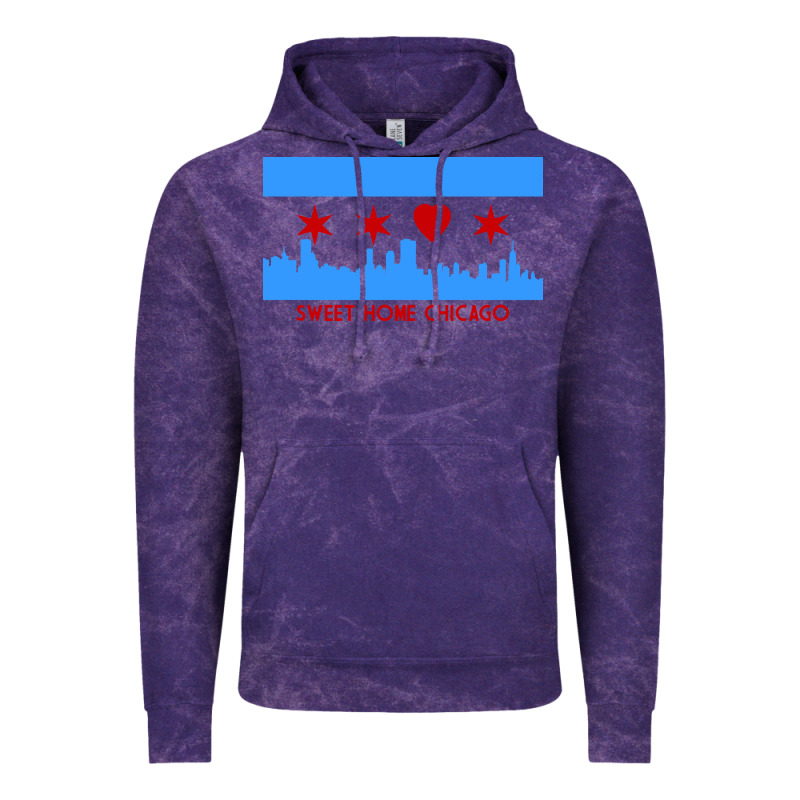 Sweet Home Chicago Vintage Hoodie by linhVisuals | Teevron