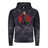 Cloud Black Sword art online -kirito Vintage Hoodie - linhVisuals