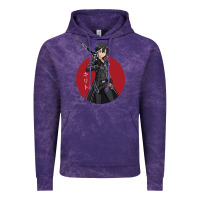Cloud Purple Sword art online -kirito Vintage Hoodie - linhVisuals