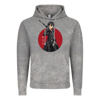 Cloud Rock Sword art online -kirito Vintage Hoodie - linhVisuals