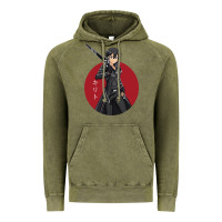 Vintage Olive Sword art online -kirito Vintage Hoodie - linhVisuals