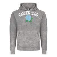 Cloud Rock grandmillennial hydrangea style garden club Vintage Hoodie - linhVisuals
