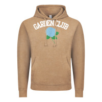 Vintage Coffee grandmillennial hydrangea style garden club Vintage Hoodie - linhVisuals