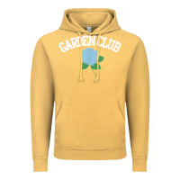 Vintage Mustard grandmillennial hydrangea style garden club Vintage Hoodie - linhVisuals