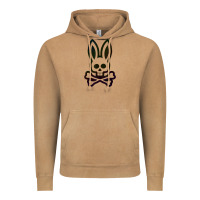 Psychedelic Bunny Easter Day, Qsycho Bunnies, Easter 2022 Vintage Hoodie | Teevron