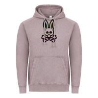 Vintage Zinc psychedelic bunny easter day, qsycho bunnies, easter 2022 Vintage Hoodie - linhVisuals