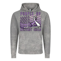 Cloud Rock purple up month of the military child Vintage Hoodie - linhVisuals