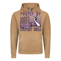 Vintage Camel purple up month of the military child Vintage Hoodie - linhVisuals