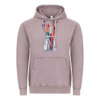 Vintage Zinc Paint Brushes Vintage Hoodie - linhVisuals