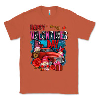 Copper happy valentines day with gnomes and truck olivia Classic Tee - OliviaCreatesArt