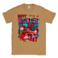 Toasted Coconut happy valentines day with gnomes and truck olivia Classic Tee - OliviaCreatesArt