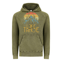 Vintage Olive vintage lake tahoe california nevada retro t shirt Vintage Hoodie - linhVisuals