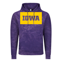 Cloud Purple University of Iowa, UIowa, Iowa, apparel Vintage Hoodie - linhVisuals