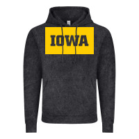 Vintage Black University of Iowa, UIowa, Iowa, apparel Vintage Hoodie - linhVisuals