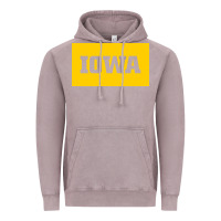 Vintage Zinc University of Iowa, UIowa, Iowa, apparel Vintage Hoodie - linhVisuals