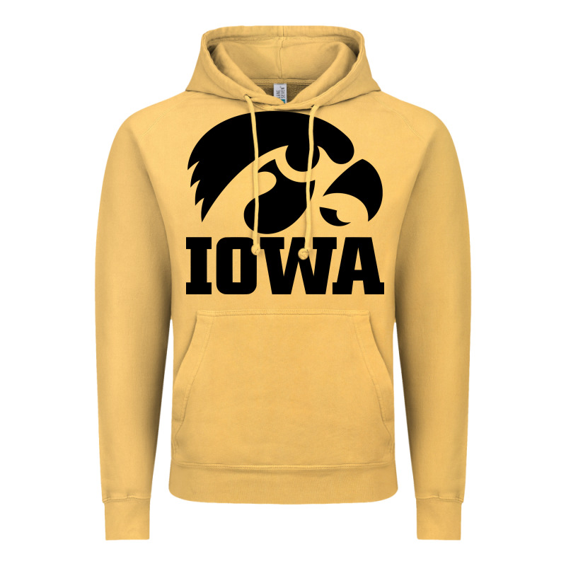 University Of Iowa Athletics Teams Gear Vintage Hoodie by linhVisuals | Teevron