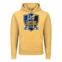 Vintage Mustard lehman college lightning Vintage Hoodie - linhVisuals