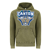 Vintage Olive suny canton Vintage Hoodie - linhVisuals