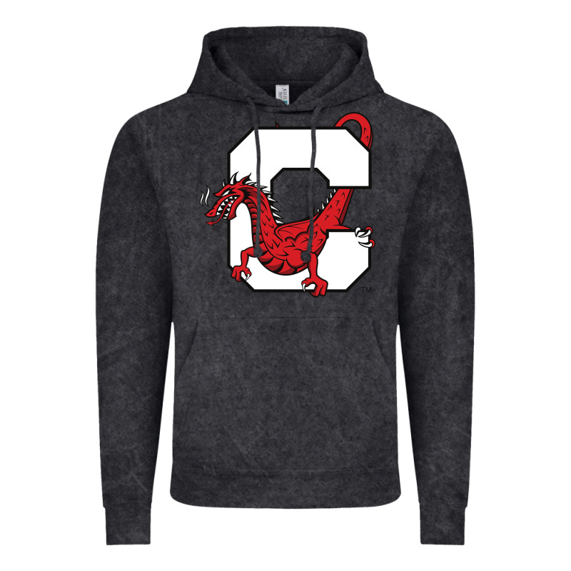 Suny Cortland Red Dragons Vintage Hoodie by linhVisuals | Teevron