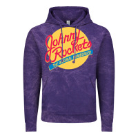 Cloud Purple johnny rockets Vintage Hoodie - linhVisuals