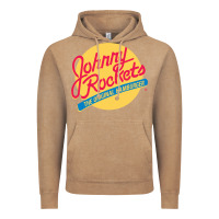 Vintage Coffee johnny rockets Vintage Hoodie - linhVisuals