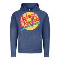 Vintage Denim johnny rockets Vintage Hoodie - linhVisuals